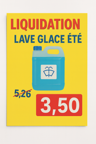 PROMOTION LAVE GLACE ETE
