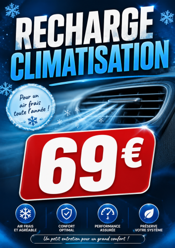 RECHARGE CLIMATISATION